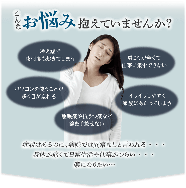 大津市の皆さま、こんなお悩み抱えていませんか?